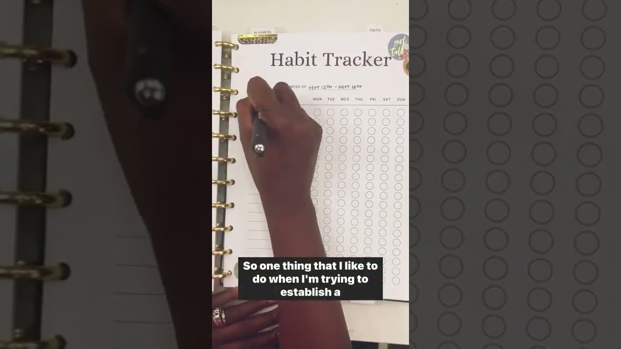 Track your habits by time