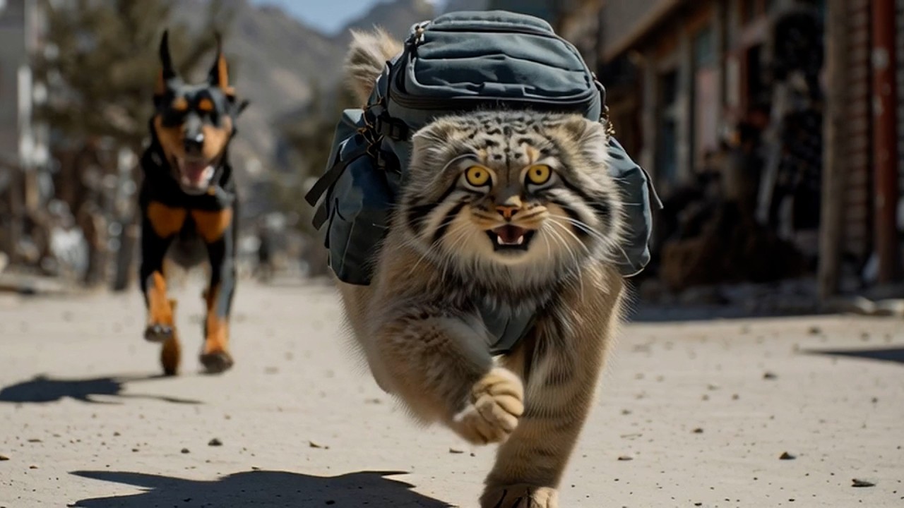 AI Pallas’s Cat Goes for a Walk on His Day Off — But Can He Make It Back Home?