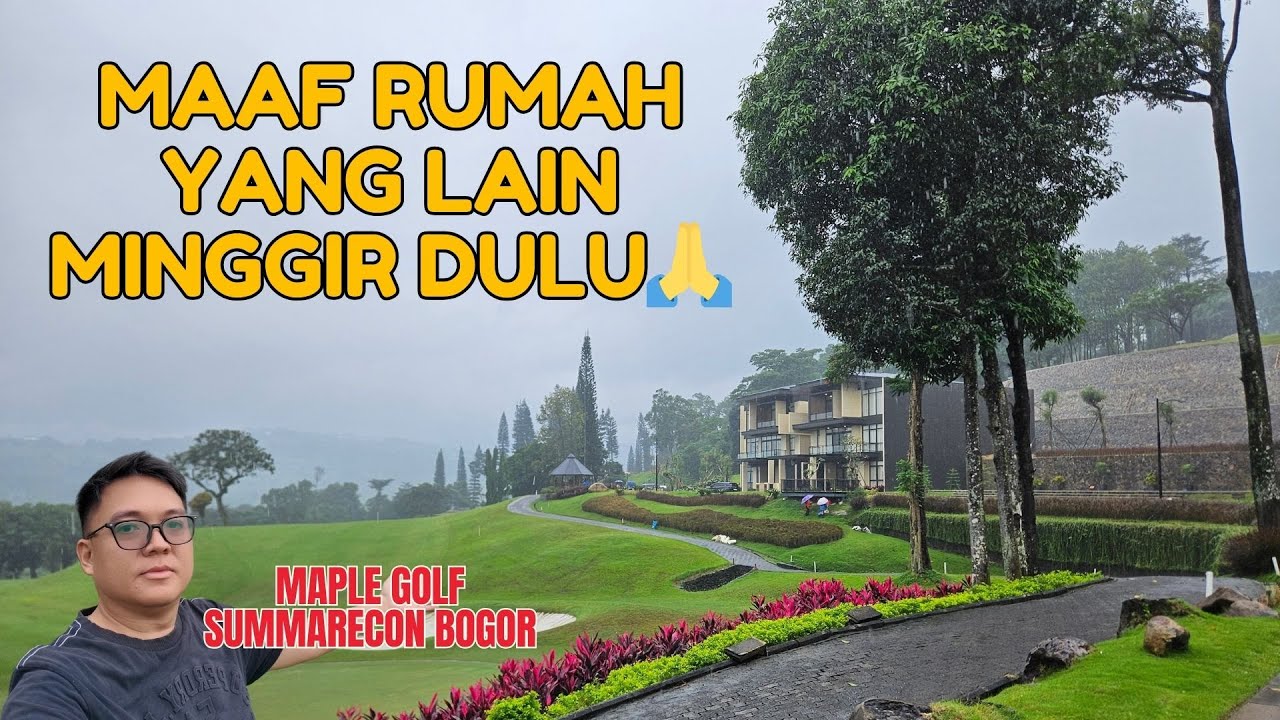 ADAKAH RUMAH YANG LEBIH INDAH DARI INI DI JABODETABEK? #THEMAPLEGOLFRESIDENCE