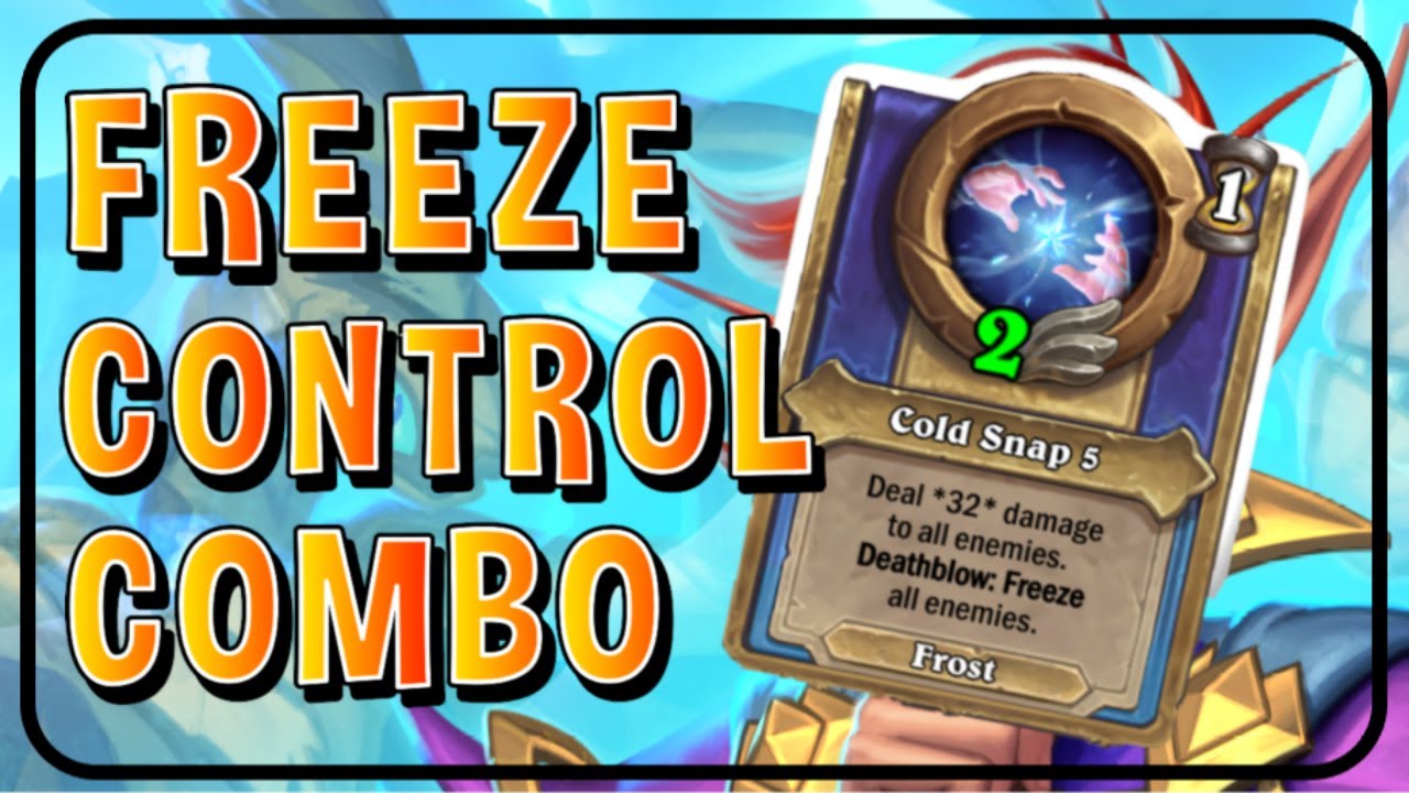 This Freeze Control COMBO IS INSANE!! | Hearthstone Mercenaries |