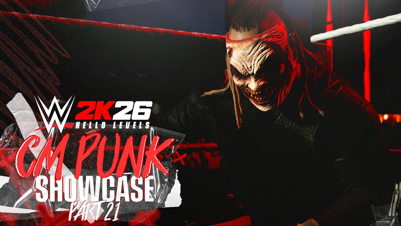 WWE 2K26 Showcase Gameplay, часть 21 — CM Punk против The Fiend Брэя Уайатта — Что если... Часть ...