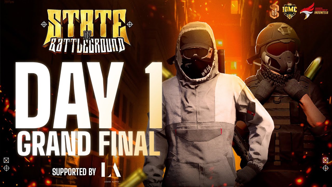 🔴LIVE | TOURNAMENT STATE OF BATTLEGROUND | GRANDFINAL DAY I #StateOfBattleground #SOIxIGMC