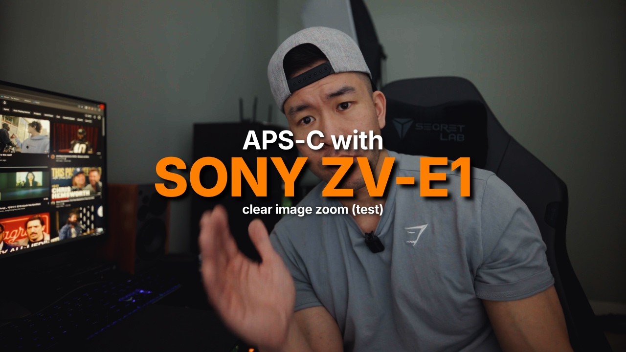 Wide Angle APS-C on the Sony ZV-E1