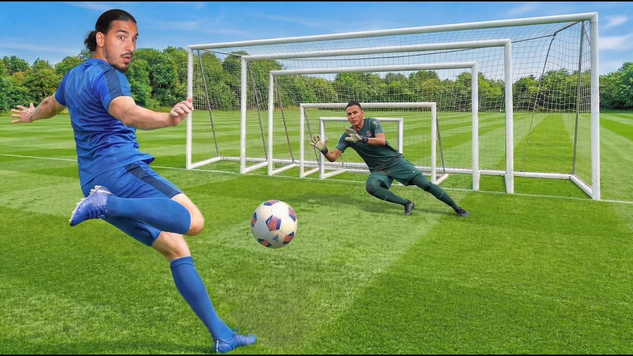 À Chaque But Marqué , La Cage De Foot Devient Plus Petite !