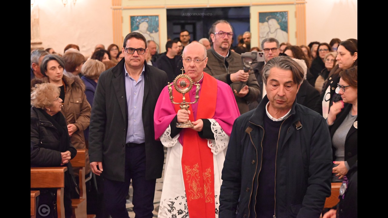 Rientro della mammella di Sant'Agata da Paternò a Catania.13 marzo 2026.