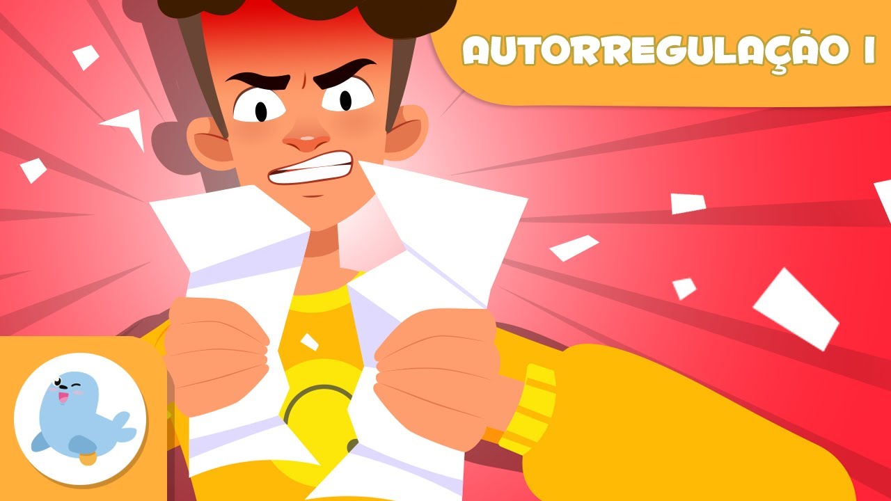 🧠 GESTÃO DE EMOÇÕES para crianças 💖 AUTORREGULAÇÃO para crianças 😊😢