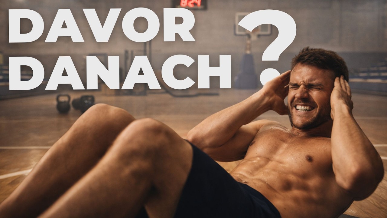 Bauch Training vor oder nach dem Training?