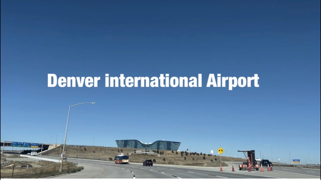 Driving from Aurora to Denver international airport.
