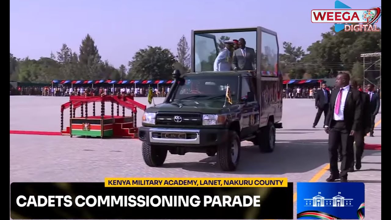 Cadets Commissioning Parade, Kenya Military Academy, Lanet, Nakuru County