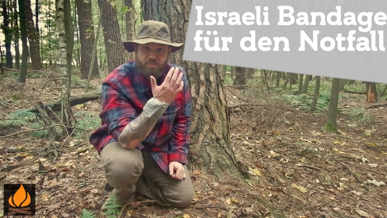 Israeli Bandage f&uuml;r den Notfall und wie man sie verwendet