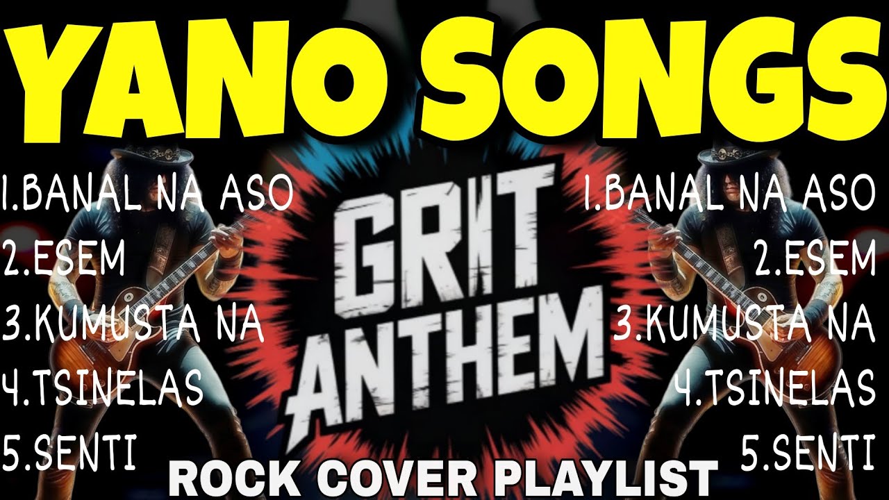 Yano Songs | Nonstop Rock Version 🔥 | Ultimate OPM Rock Covers Playlist
