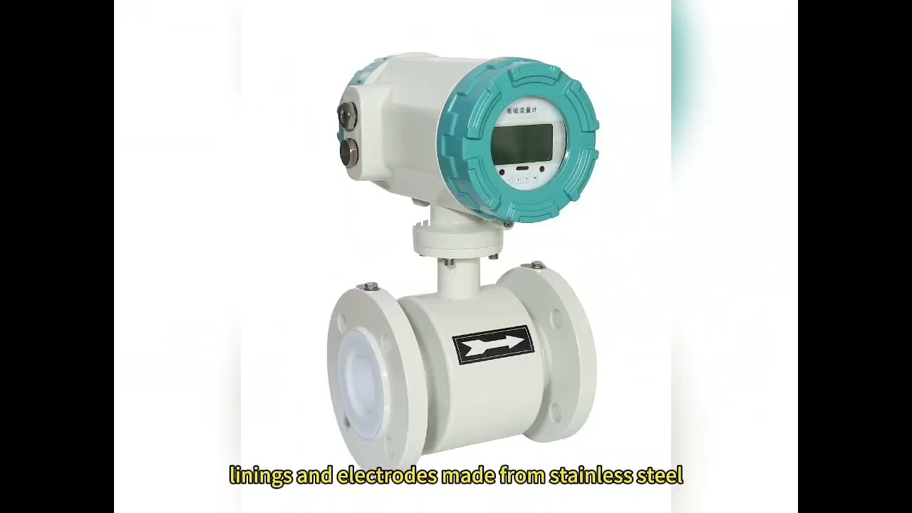 Digital water flow meter - magnetic flow meter#flowmeasurement #precisionmeasurement #flowmeter