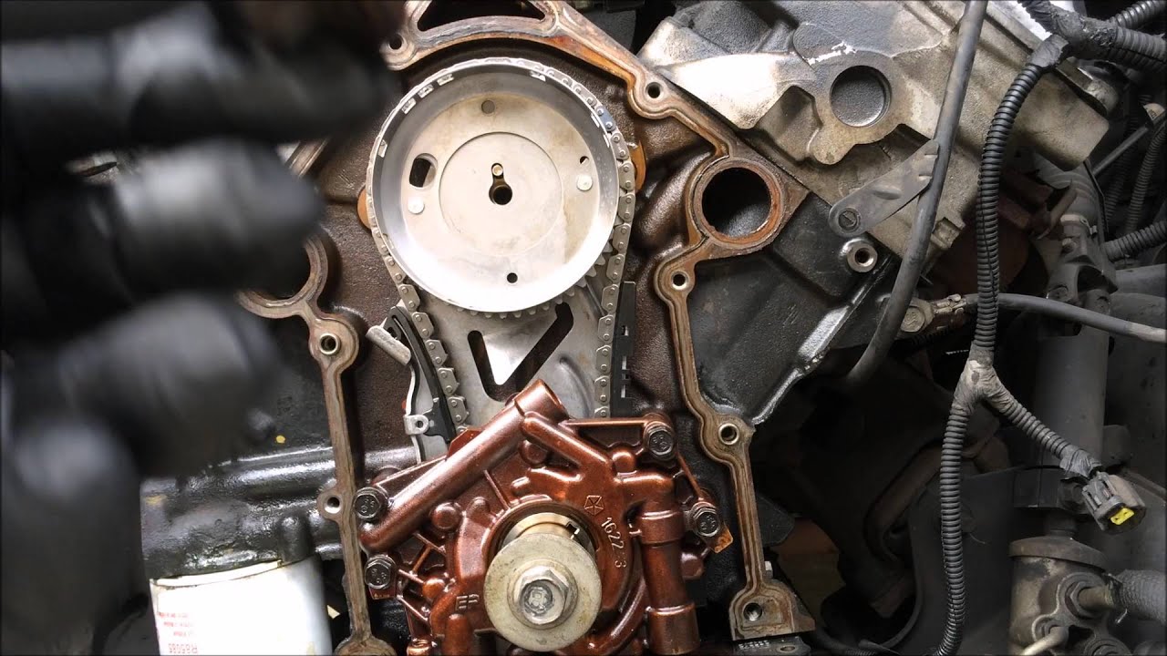 HEMI 5.7 Сломанный натяжитель цепи ГРМ и его замена своими руками