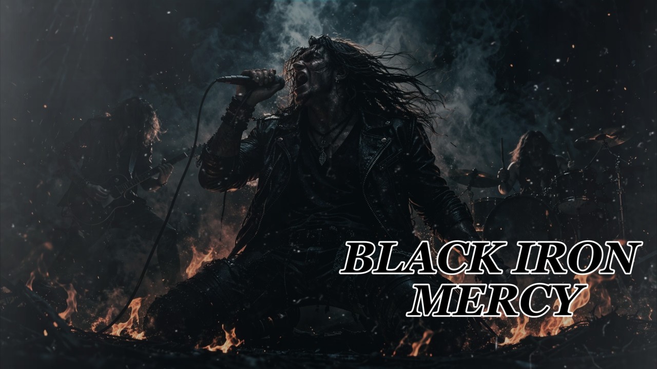 Black Iron Mercy | Dark Emotional Hard Rock (Official AI Music Video)