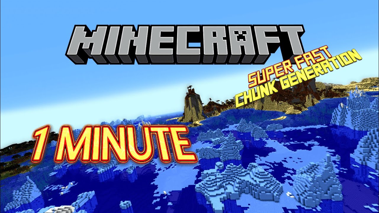 1.21.8 Super Fast Chunk Generation TRICK!!!