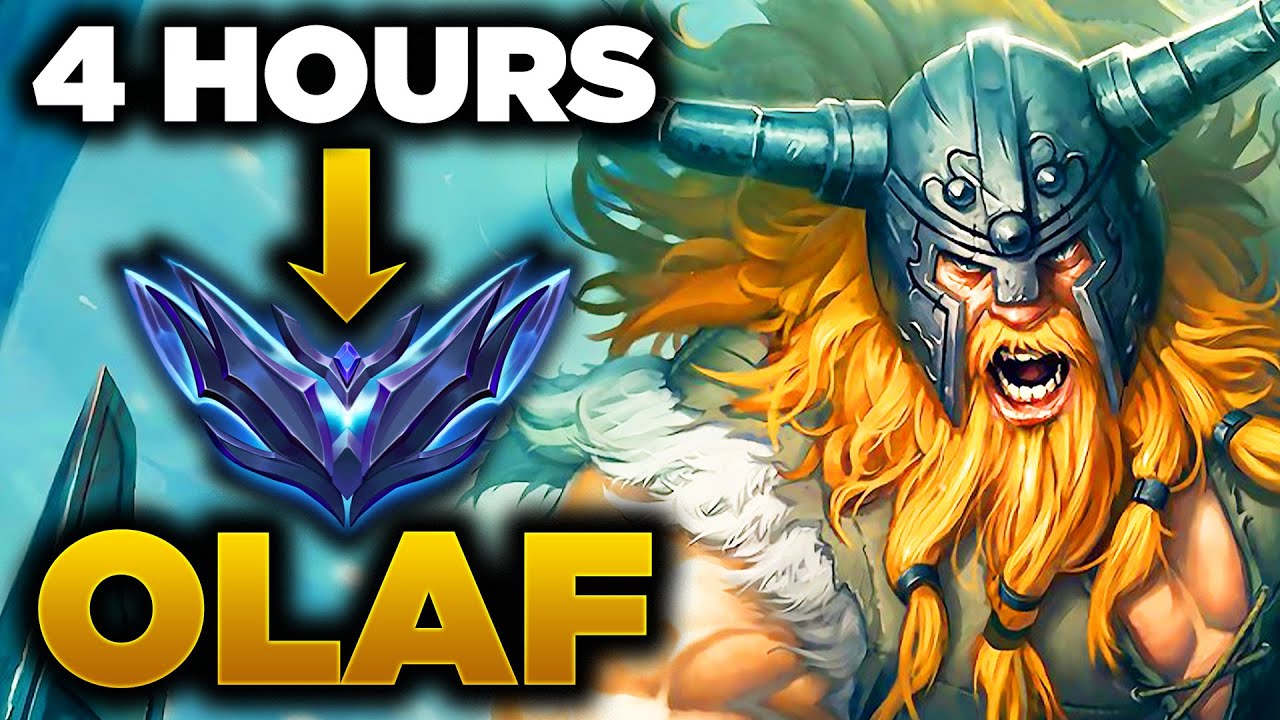 [S13] How to ACTUALLY Climb to Diamond in 4 Hours with Olaf Top + Olaf Gameplay Guide, Builds, Runes