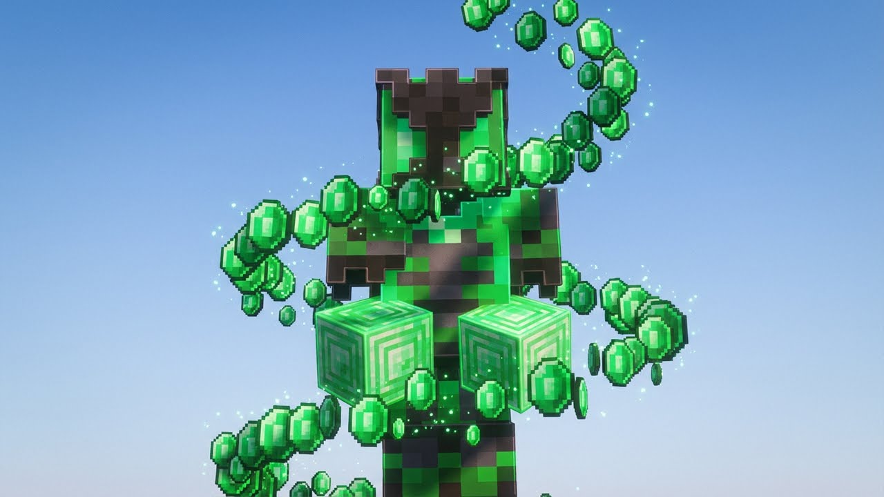 WAS IST EIN EMERALD GOLEM?! (SKYBLOCK+ #10)