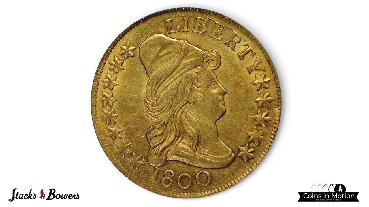 1800 Capped Bust Right Eagle. BD-1, Taraszka-23. Rarity-3+. MS-61 (PCGS). OGH.