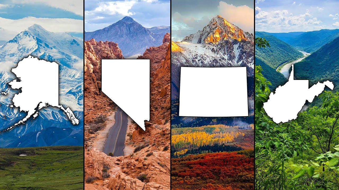 Why 4 U.S. States Claim to be the Most Mountainous