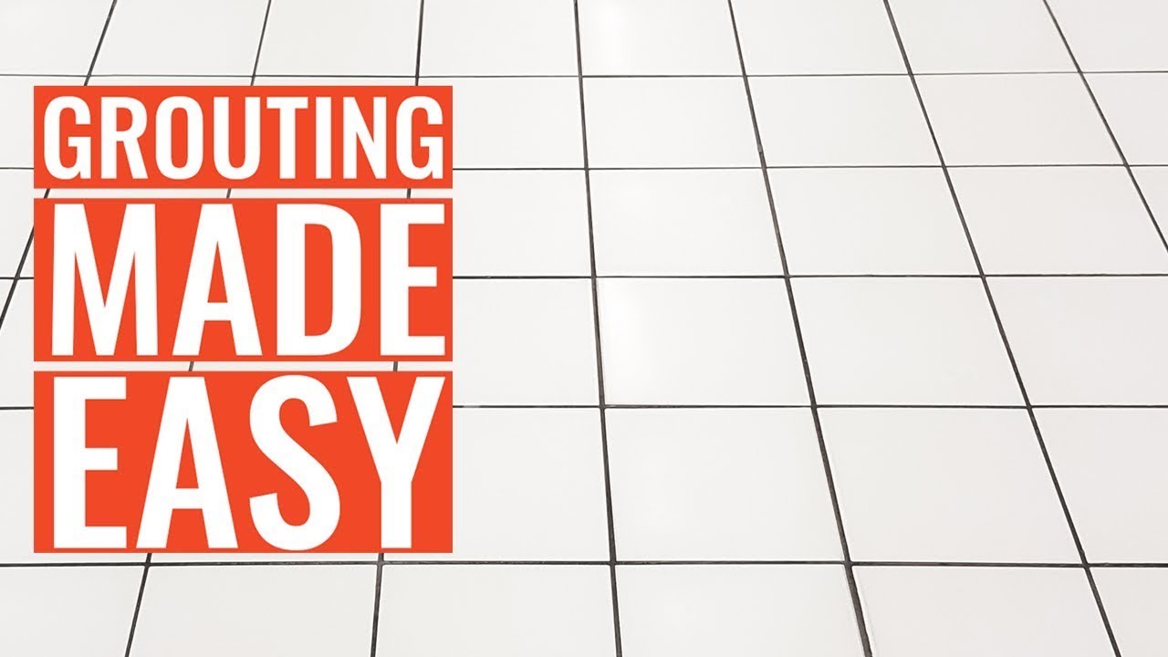 How To Grout Tiles EASILY - Dunlop GX-500 Flexible Grout