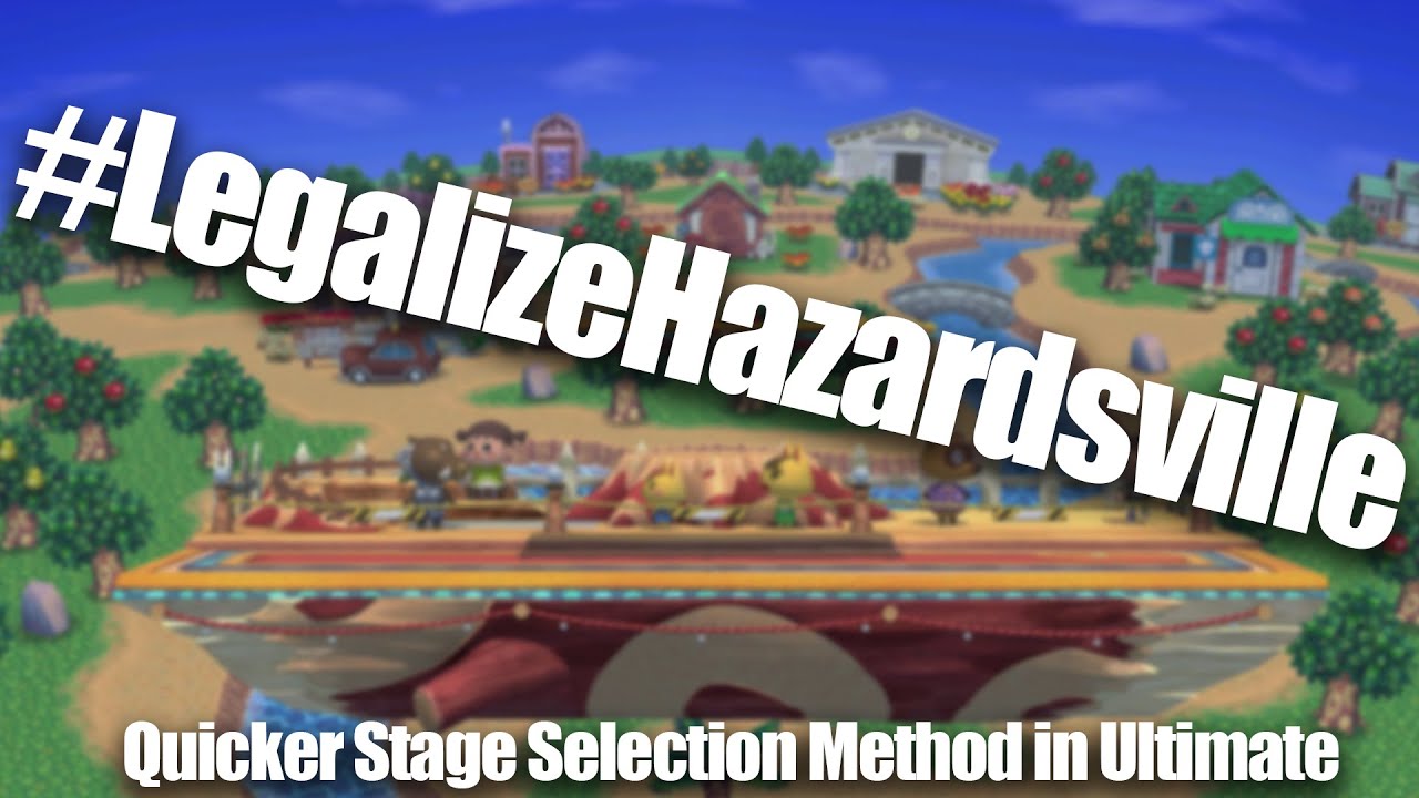 MIXED HAZARDS COMPETITIVE STAGE LIST FOR SMASH ULTIMATE (+making stage selection faster than ever)