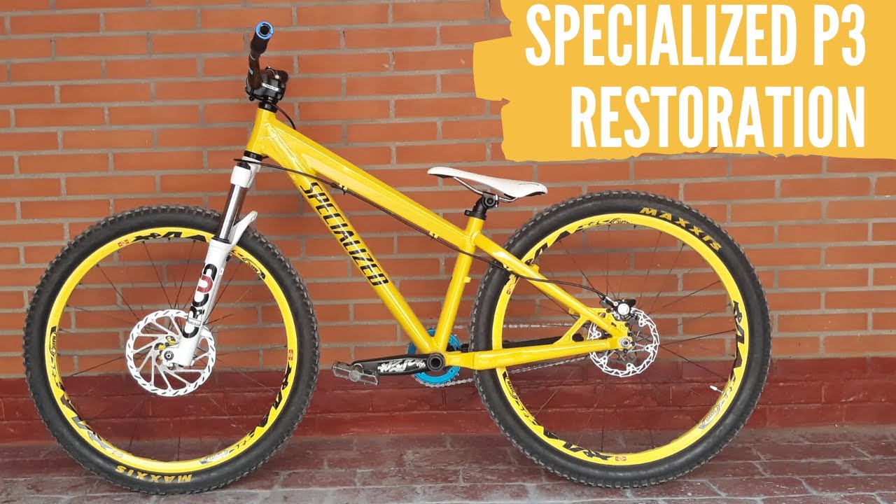 Dirt Jump Bike Restoration Build - Specialized P3 2005