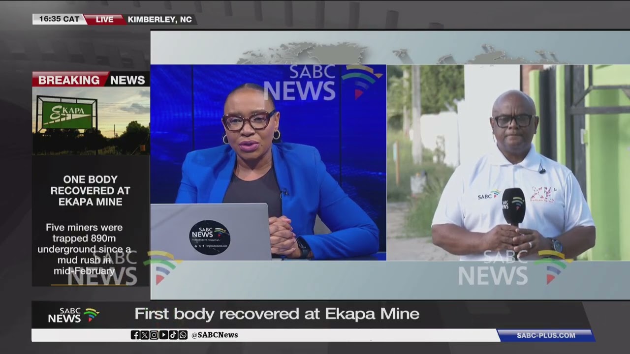 First body recovered at Ekapa Mine: Keith Syster reports