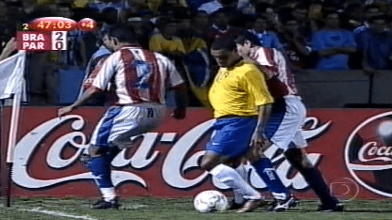 Denílson Show Endiabrado contra o Paraguai em 2001🔥