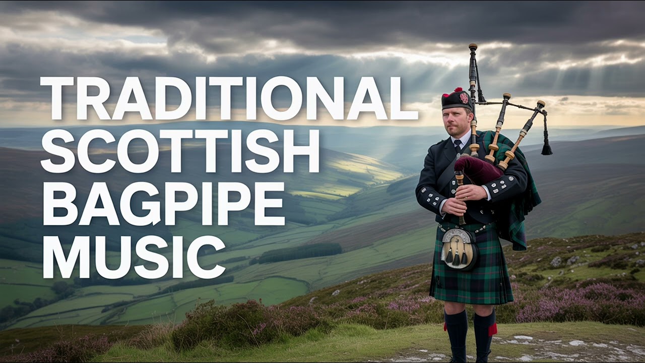 Traditional Scottish Bagpipe Music | Pure Highland Pipes Instrumental