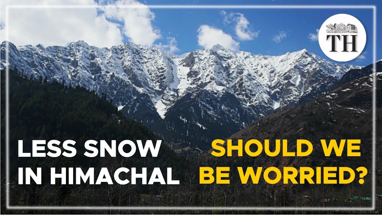 Himachal receiving less snowfall, environmentalists worried