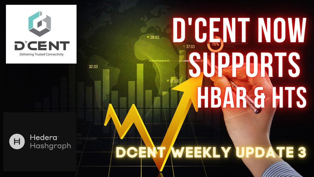 DCENT WALLET SUPPORTS HEDERA # DCENT WEEKLY UPDATE 3