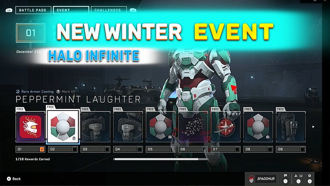 Halo Infinite | Winter Contingency Event Rewards
