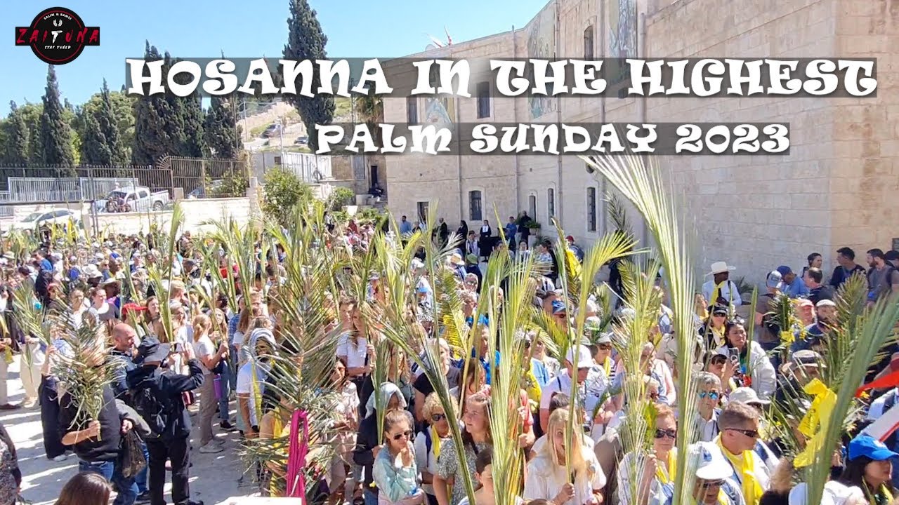 PALM SUNDAY/MINGGU PALMA 2023