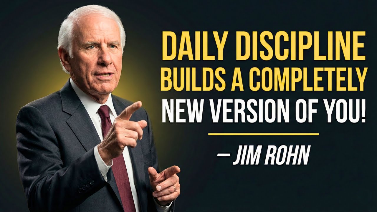 Daily DISCIPLINE Builds a Completely New Version of YOU - Jim Rohn Motivation