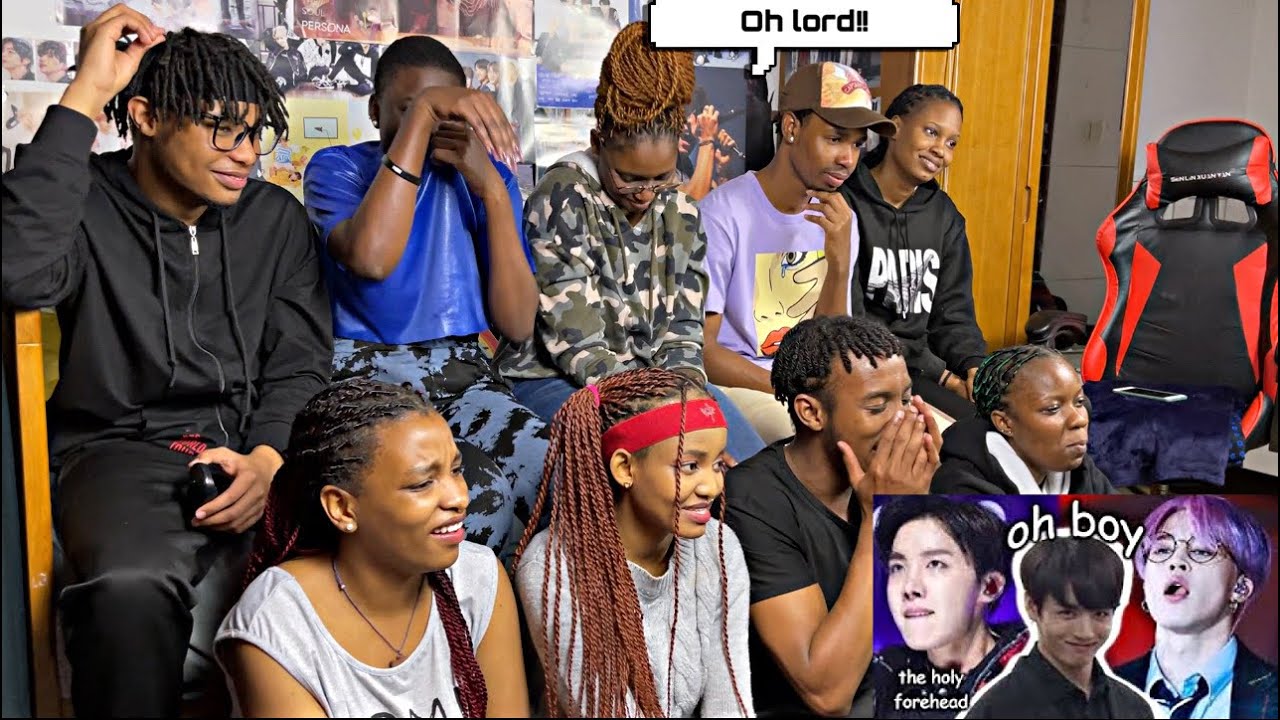 Africans show their friends (newbies) devil works hard but BTS works harder