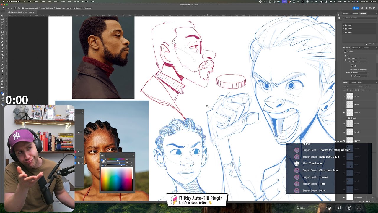 Character Design Exploration, painting, drawing, sculpting