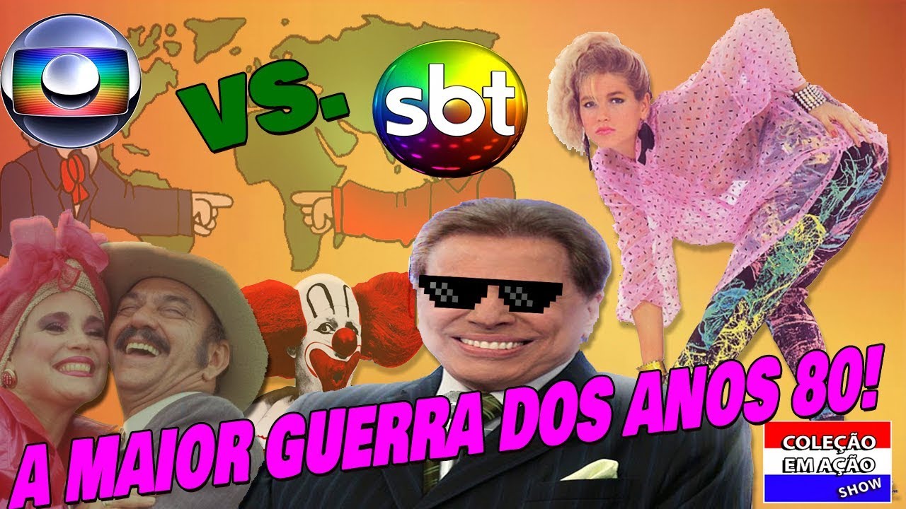 A Maior Guerra Fria dos Anos 80:  Globo vs SBT!