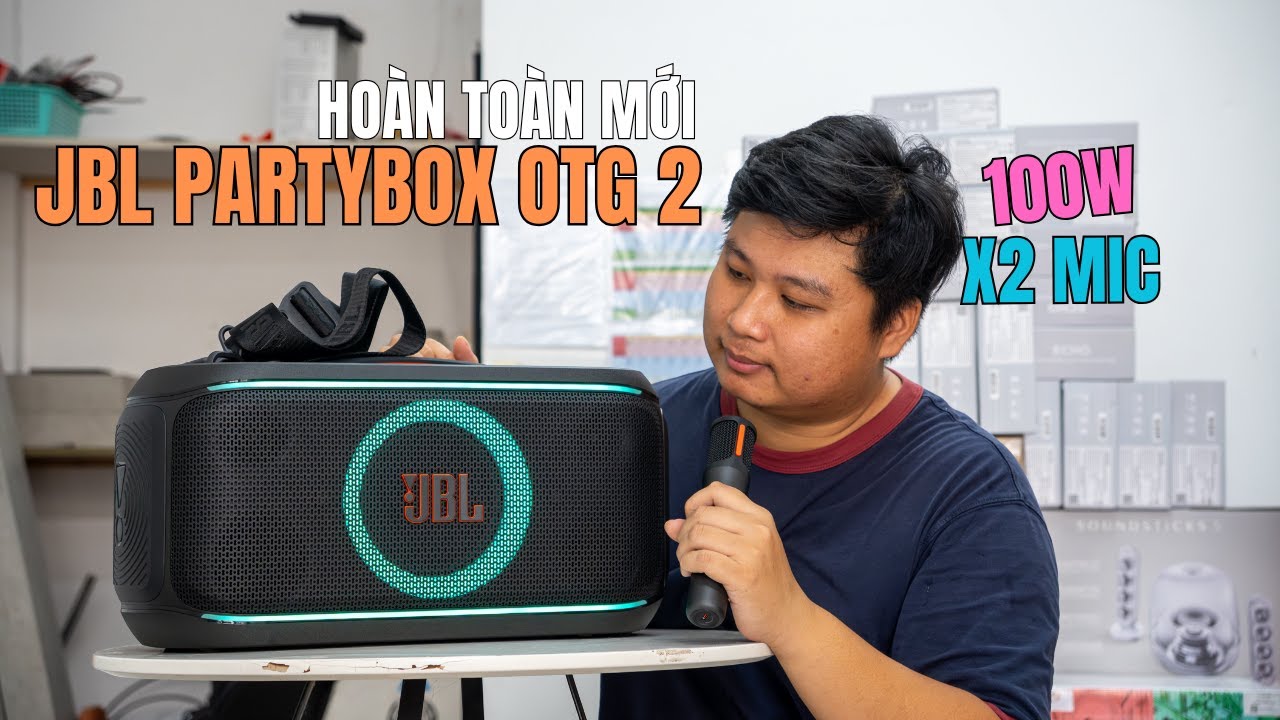 JBL PARTYBOX OTG 2 UNBOXING & REVIEW | Loa karaoke 100w mới nhất