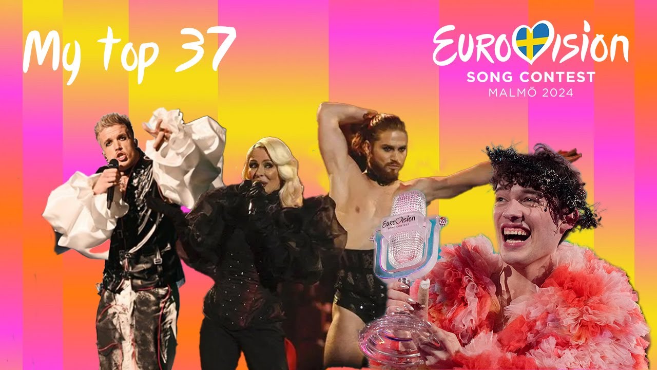 Eurovision 2024 my top 37