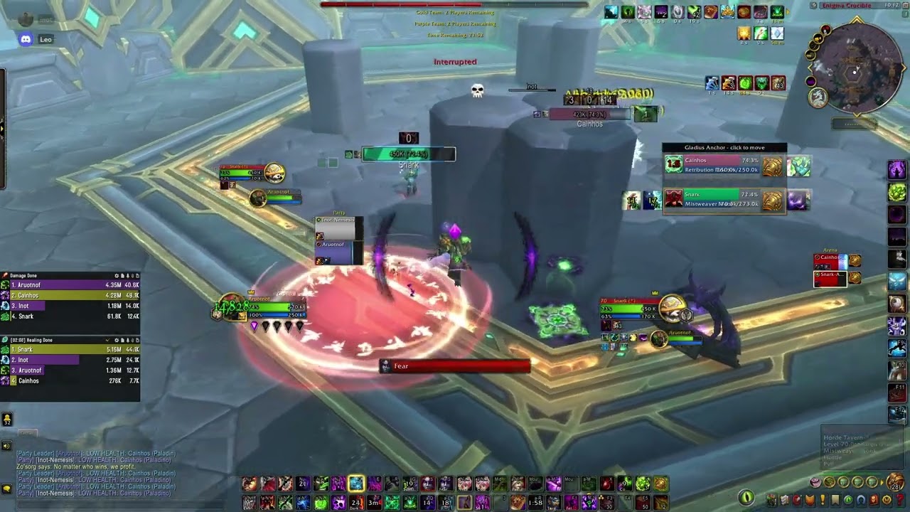 Warlock Affliction - Arena 2x2 - Dragonflight (Season 2)