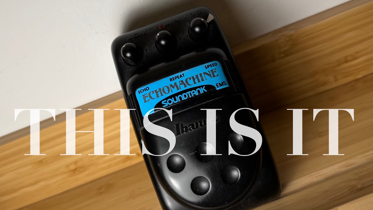The delay pedal you didn't know you wanted | IBANEZ EM5 ECHOMACHINE