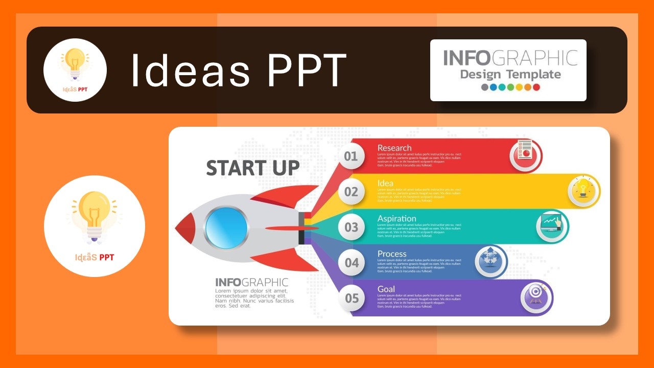 How to Make Creative Rocket Infographic by PowerPoint Ideas
