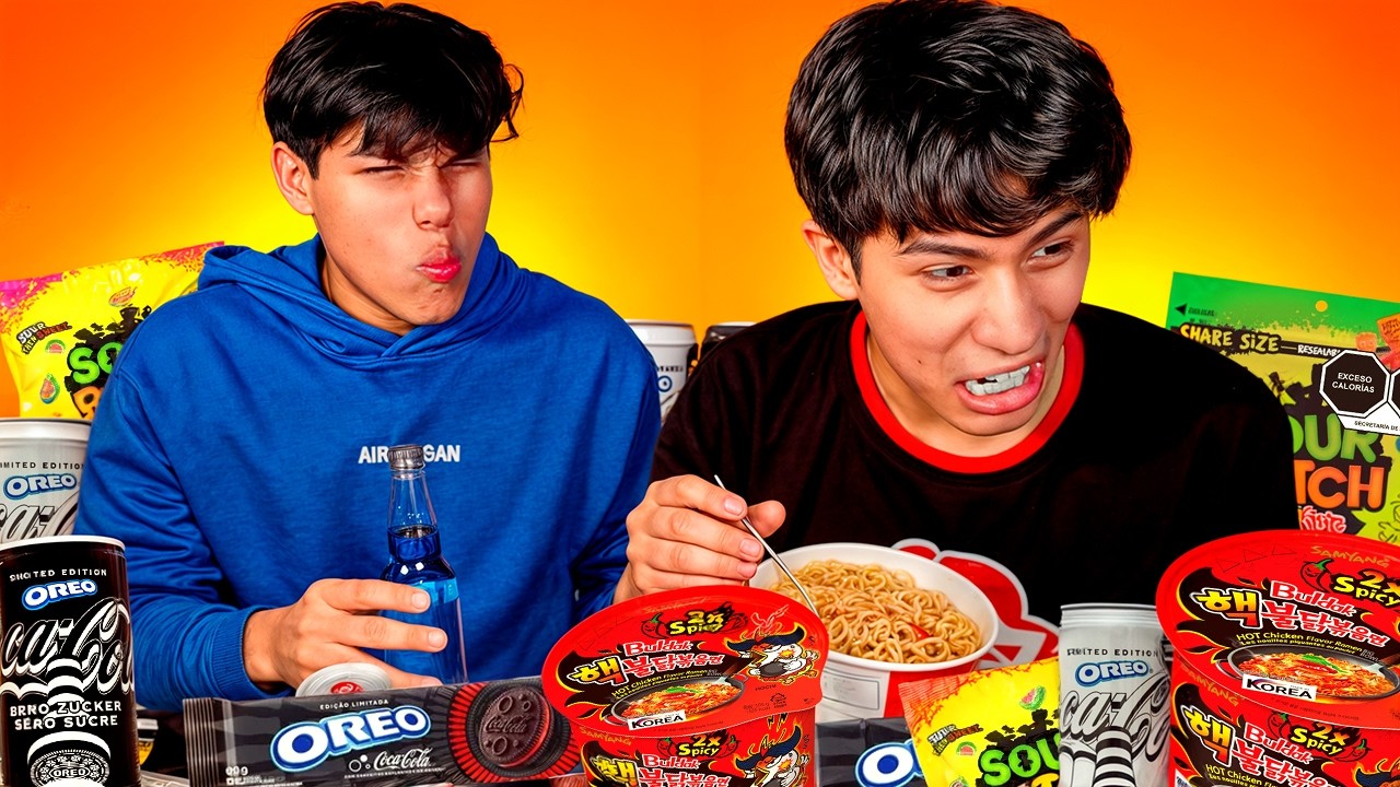 Probando Comida RARA de Internet 😱😱