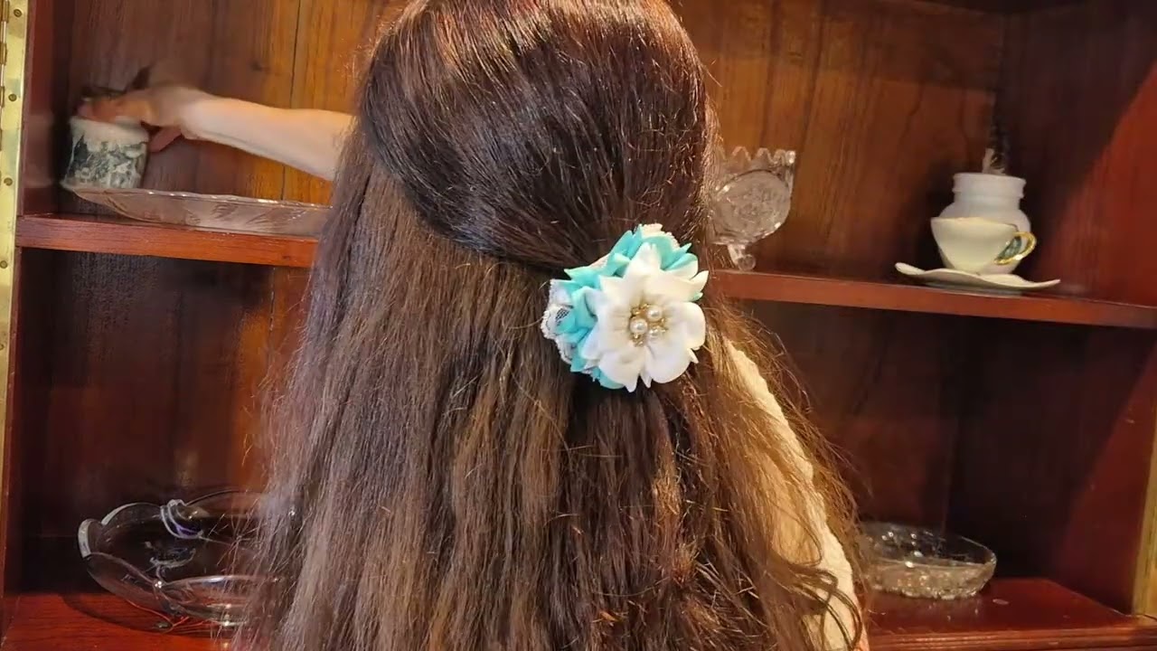 Antique Desk Transformation and Family Beach Swim with our dog