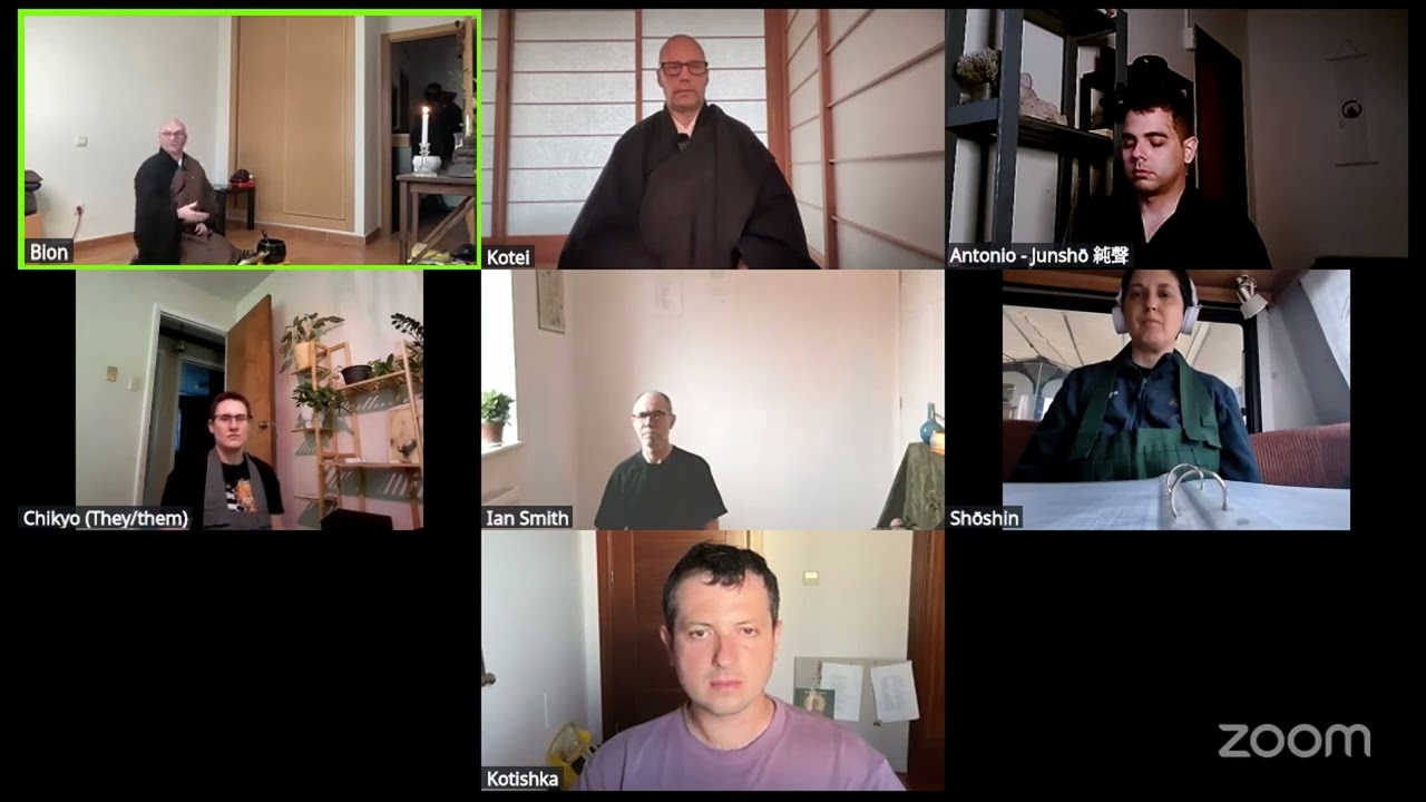 April Fusatsu Talk  - The Precepts As Responsibility