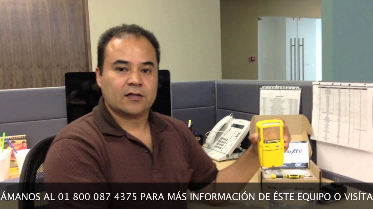Funcionamiento del GasAlert MAX XT