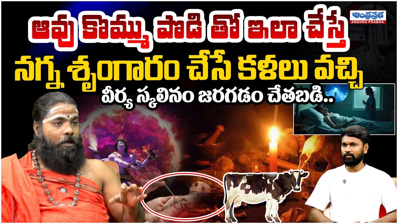 ఆవు కొమ్ము పొడితో చేతబడి? Vennampally Nishant Sharma Avadhani Maha Bhagal Aghora Tantri Interview