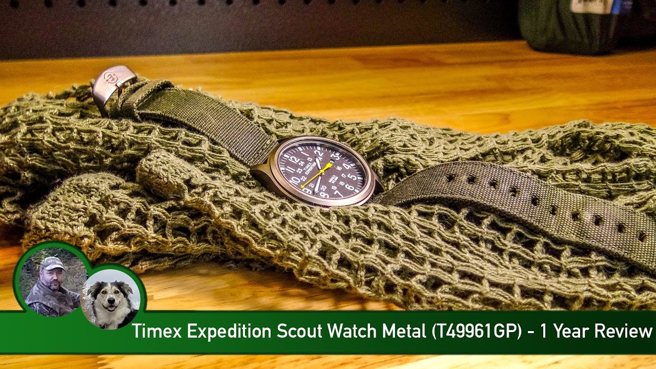 Timex Expedition Scout Watch Metal (T49961GP) - 1 Year Review