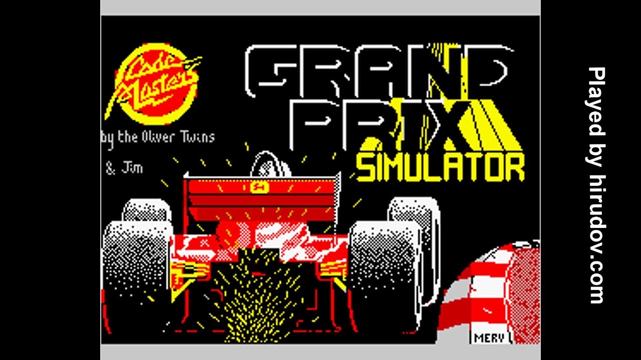 Sinclair ZX Spectrum Longplay - Grand Prix Simulator