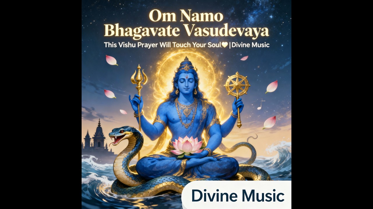 The Most Powerful Vishnu Mantra You'll Ever Hear | Om Namo Bhagavate Vasudevaya 🙏